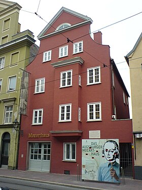 Suuntaa-antava kuva artikkelista Mozart House Augsburgissa