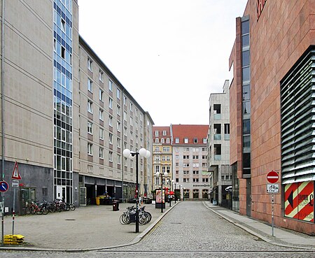 Böttchergäßchen in Leipzig 2021