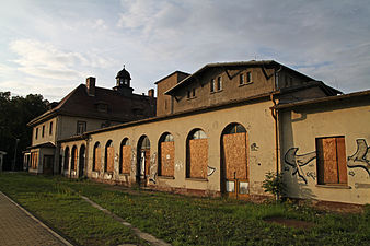 Bad Köstritz, Bahnhof seitlich