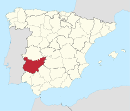 Badajoz in Spain.svg