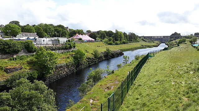 The River Erne in Ballyshannon
