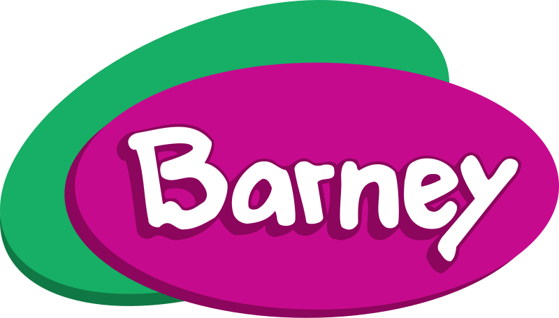 Barney, o dinossauro rosa e verde, é na verdade outro Barney, do