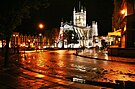 Bath Abbey bei Nacht