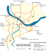 La même avec les communes limitrophes