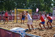 Deutsch: Beachhandball bei den Olympischen Jugendspielen 2018 in Buenos Aires; Tag 7, 13. Oktober 2018; Jungen, Halbfinale – Spanien-Kroatien 2:1 English: Beach handball at the 2018 Summer Youth Olympics in Buenos Aires at 13 October 2018 – Boys Semifinal – Spain-Croatia 2:1 Español: Handball de playa en los Juegos Olimpicos de la Juventud Buenos Aires 2018 en 13 de octubre de 2018 – Semifinales de chicos - España-Croacia 2:1