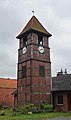 Denkmalgeschützter Glockenturm der Kapelle zu Weste