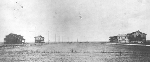 A photograph of Bellaire, dated 1911, from the Houston Post archives