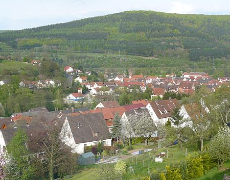 Blick über Burgsinn