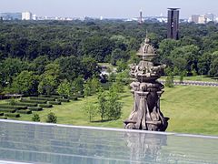 View over Großer Tiergarten