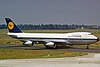 Boeing 747-230B Lufthansa D-ABYT, DUS Düsseldorf (Düsseldorfin kansainvälinen lentokenttä), Saksa PP1167230564.jpg