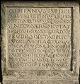 Latin alchemical inscription