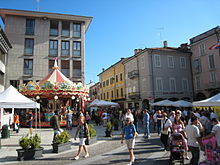 Nel centro della città di venerdì