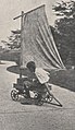 Boy Riding on Makeshift Sailboat-Wagon, 1918 (3471230342).jpg