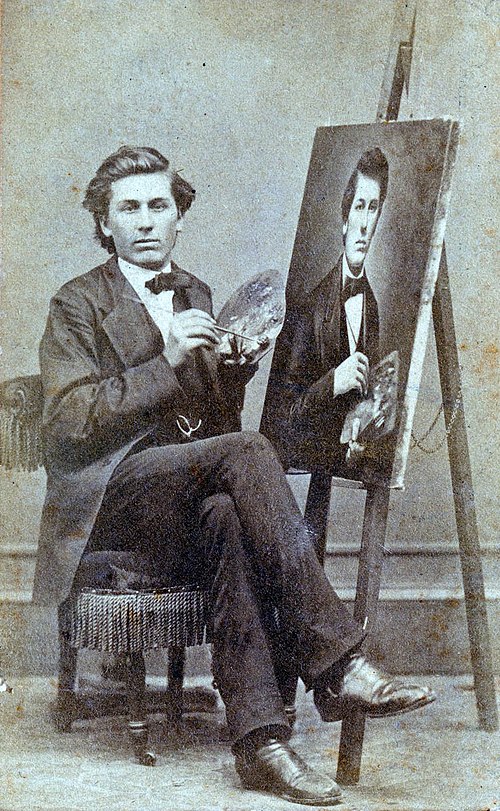 Portrait of Branson (1873) by early Knoxville photographer T.M. Schleier
