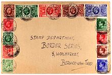 Not all philatelic covers are as obvious as this one. British Berwick on Tweed philatelic mail 1936.jpg