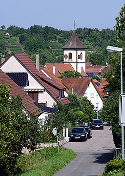 Brunnenstraße in Markgröningen