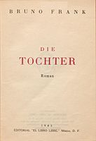 Die Tochter, 1943.