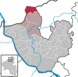 Kaart van Buchholz (Westerwald)