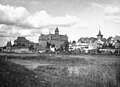 English: The castle from Nogat side, 1957 Deutsch: Blick vom Nogatufer, 1957