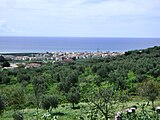 Panorama de Campora, from quartièr Augurato