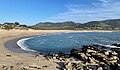 Carmel River State Beach view from Scenic Road