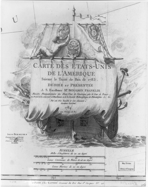 File:Cartouche - sailor hanging national seal next to the seal of the United States on a warship LCCN2004676783.tif