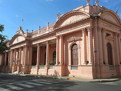 Palais du gouvernement de la province, à Corrientes.