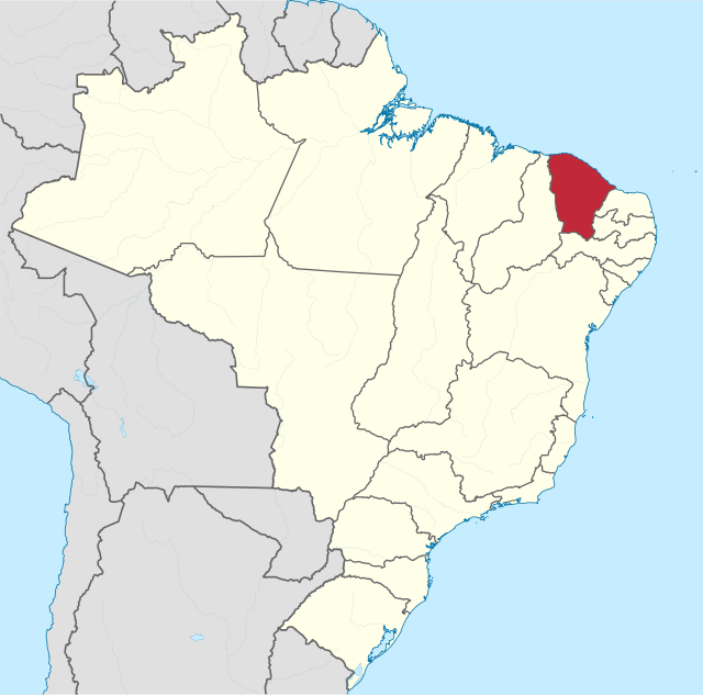 Localização de Ceará