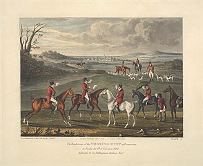 [Fox-Hunting] set of six: 1.The Rendezvous of the Smoking Hunt