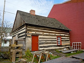 <span class="mw-page-title-main">Chestnut Street Log House</span> Historic house in Pennsylvania, United States