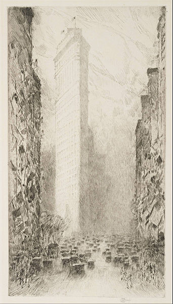 File:Childe Hassam - Washington's Birthday--Fifth Avenue at 23rd Street - Google Art Project.jpg