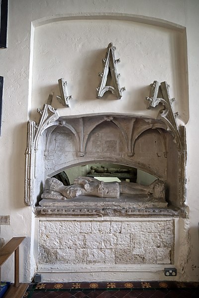 File:Church of St Nicholas, Ash-with-Westmarsh, Kent - Sir John Leverick monument.jpg