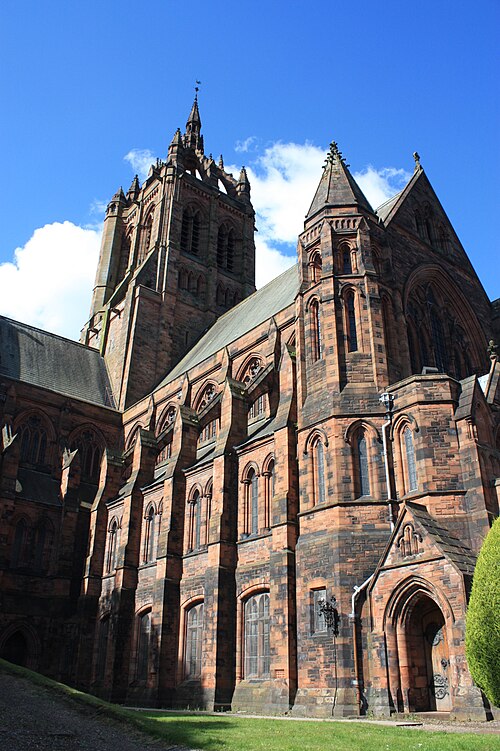 The massive Coats Memorial Baptist Church in Paisley