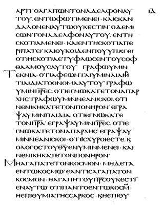 <span class="mw-page-title-main">Codex Porphyrianus</span> New Testament manuscript