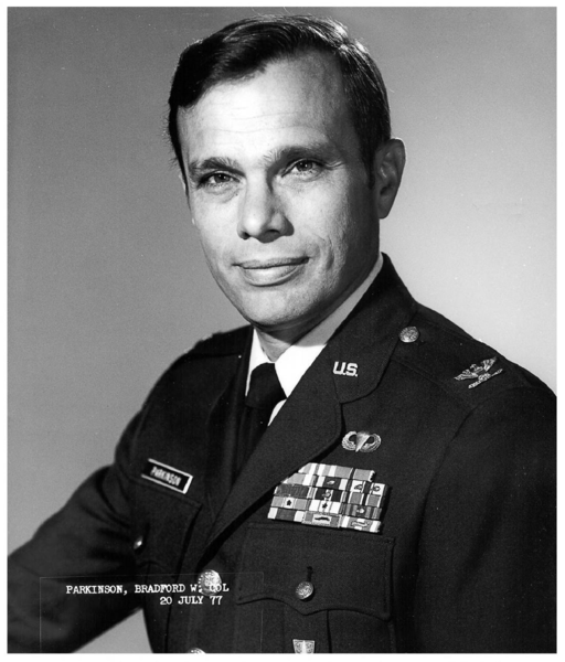 Col Bradford Parkinson USAF official photo