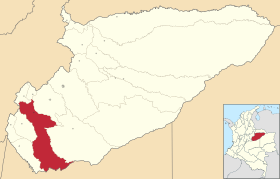 Localisation de Tauramena