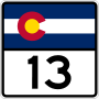 Thumbnail for Colorado State Highway 13