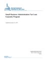 R41146 - Small Business Administration 7(a) Loan Guaranty Program