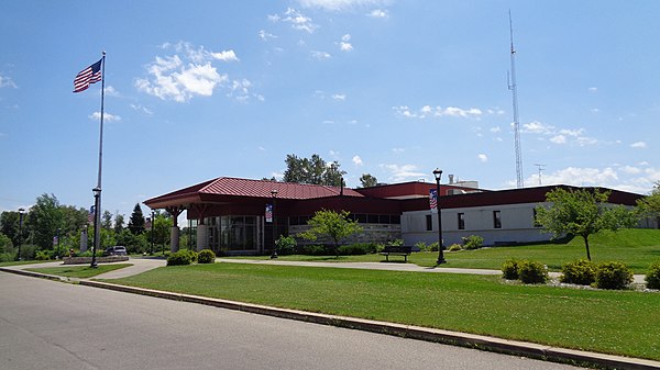 Crawford County Building in Grayling