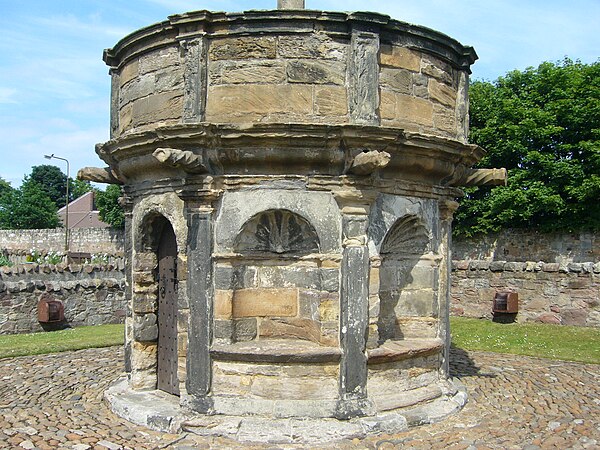 The cross-house at Prestonpans, built some time after 1617 when the right to hold a fair was granted