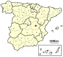 Cuenca, Spānija location.png