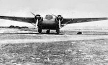 Cunliffe-Owen OA-1 in Ägypten. Jim Mollison überführte im Juli 1941 die Maschine zur Freien französischen Luftwaffe in Nordafrika