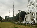 TV towers on Mt. Dainenji 大年寺山のテレビ塔