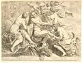 As ninfas lavan a Eneas antes da súa divinización (Daniel van den Dyck, 1630-1670)