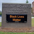 David T. Howard Middle School sign.jpg