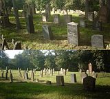 Jewish cemetery monument zone