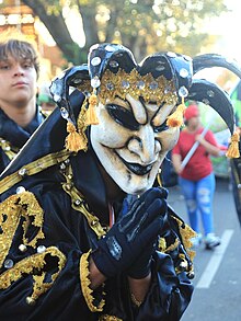 Dominican Republic carnival mask in La Vega. Dominican Republic Carnival Mask La Vega.jpg