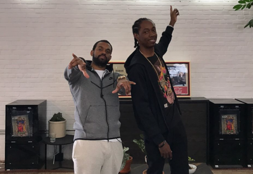 Don Trip with Starlito at the Vice Media office