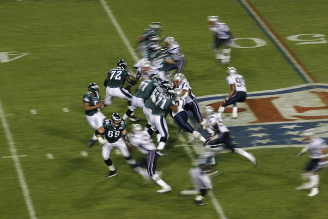 The Eagles on offense
