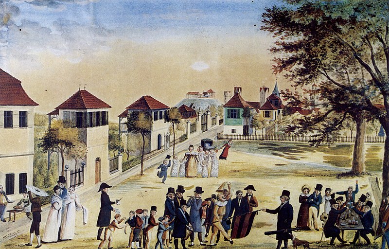 File:Edinger Ravensburg Scheibenschießen auf der Kuppelnau 1821.jpg